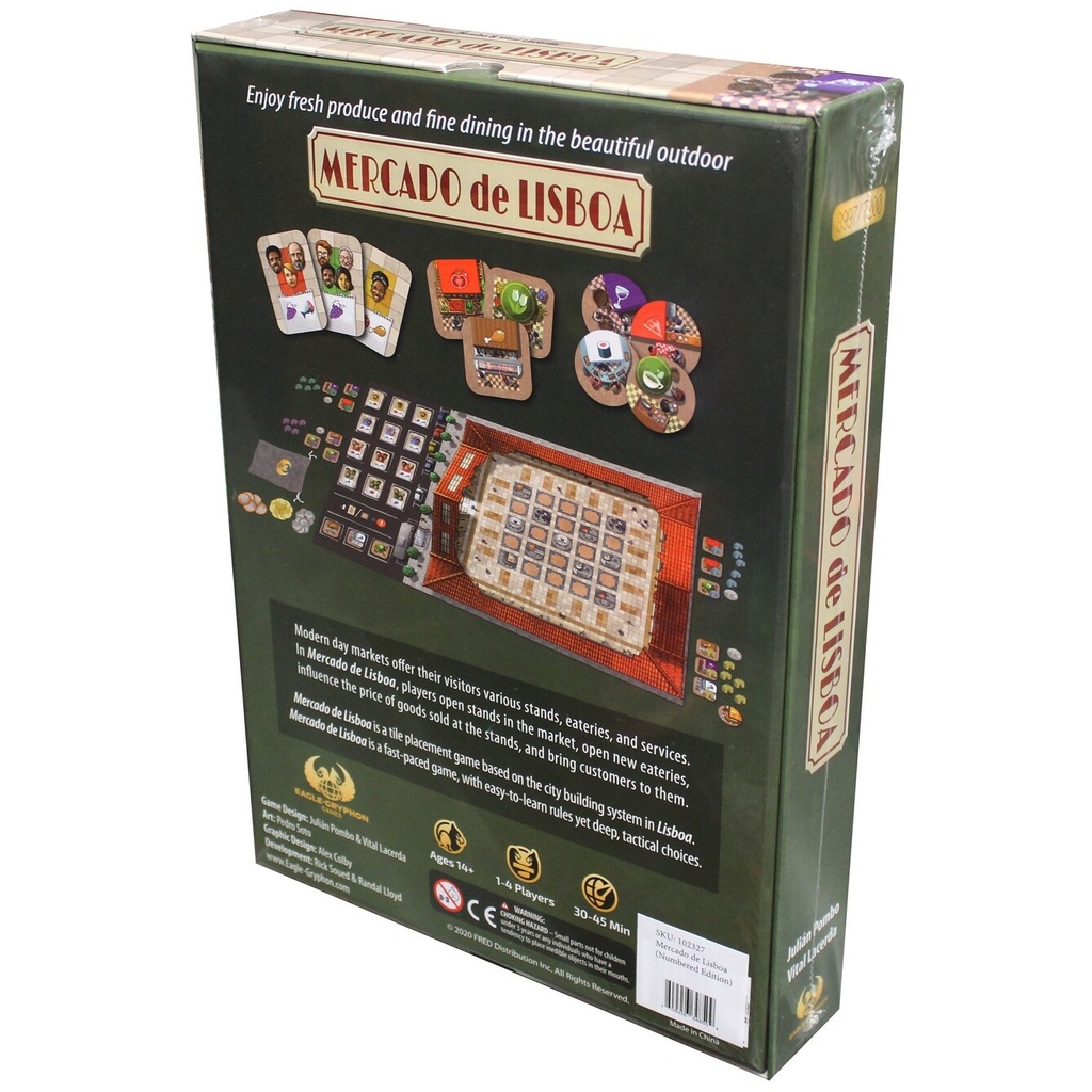 Mercado De Lisboa Board Game (Numbered Edition)