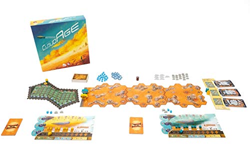 Capstone Games: CloudAge - Strategy Boardgame  1-4 Players  Ages 14+  60 Min