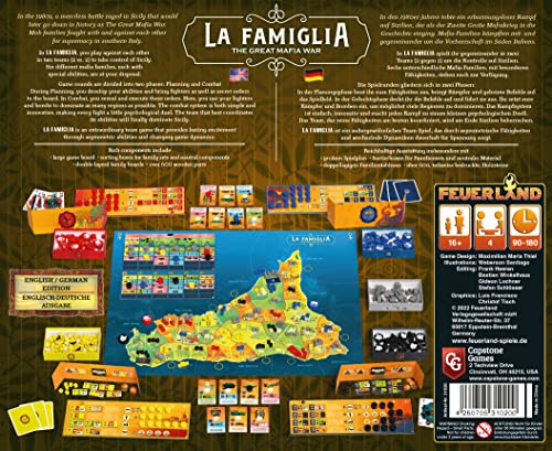 Capstone Games La Famiglia the Great Mafia War - Multi