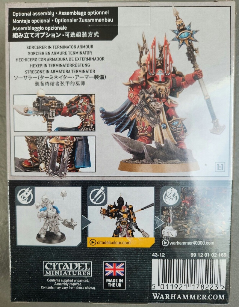 Warhammer 40k: Chaos Space Marines - Chaos Lord in Terminator Armour