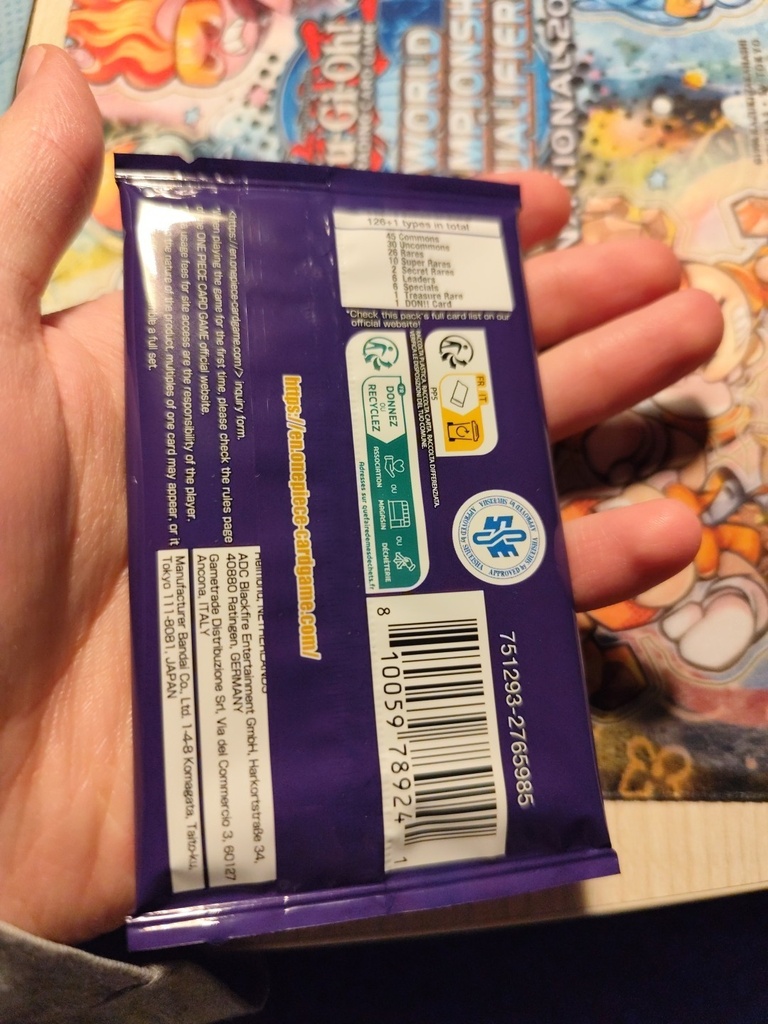 One Piece Trading Card Game Royal Blood Booster Pack