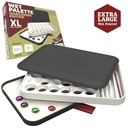 Wargamers Edition Wet Palette, XL Palette for Acrylic Paints Set Including 50 Hydro Sheets, 2 Hydro Foams and Free Painting Guide, for Miniature