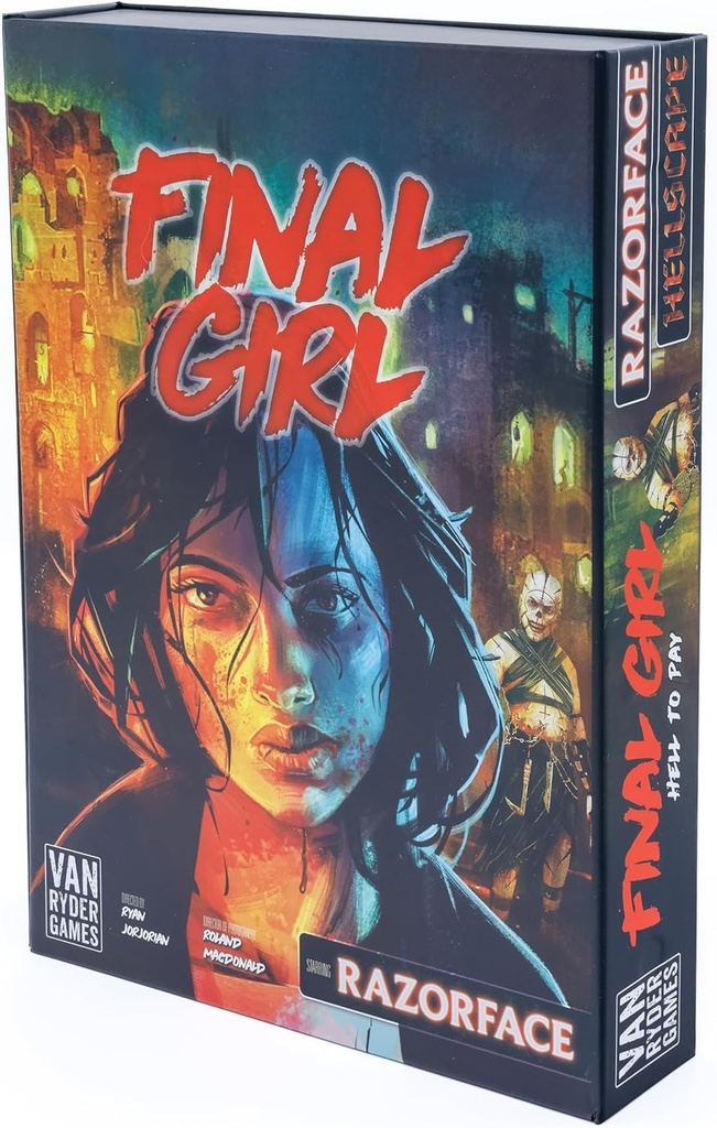 Van Ryder Games - Horror Board Game - Final Girl - Hell to Pay - Feature Film Box - Core Box Required - 1 Player - 20-60 Minutes Gameplay - Teens & Ad