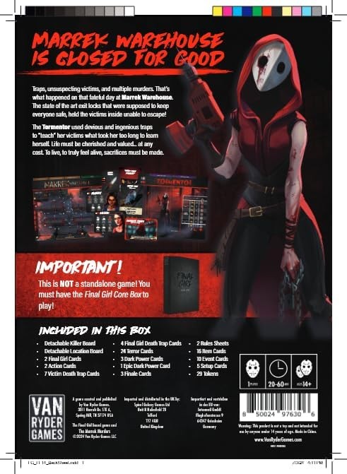 Van Ryder Games Marrek Murders New