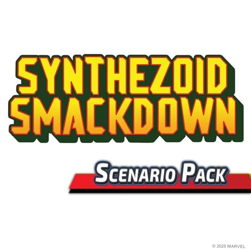 Asmodee Marvel Champions the Card Game Synthezoid Smackdown Scenario Pack - She-Hulk Vs. Vision Civil War, Cooperative Strategy Game for Kids & Adults