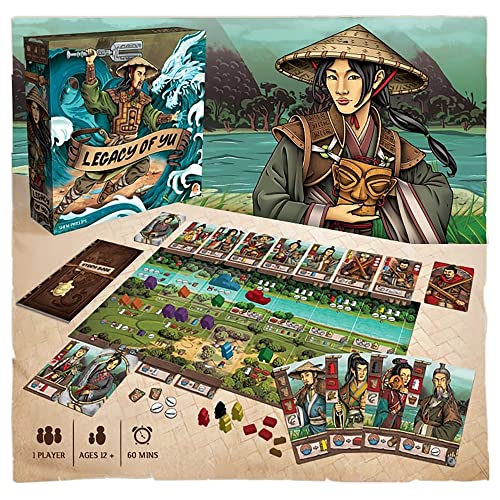 Renegade Game Studios Legacy of Yu Board Game