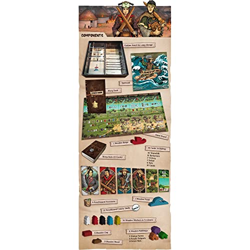 Renegade Game Studios Legacy of Yu Board Game