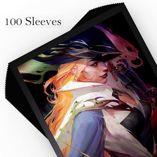 Riftbound TCG: League of Legends Miss Fortune Art Standard Size Card Sleeves (100ct)
