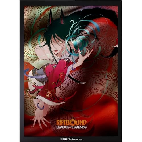Riftbound TCG: League of Legends Ahri Art Standard Size Card Sleeves (100ct)