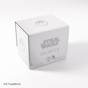 Gamegenic   Star Wars Unlimited Deck Pod - White/Black   Trading Card Accessory