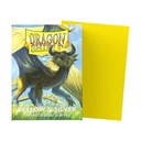 Dragon Shield: Matte - Dual Yellow & Silver (100)