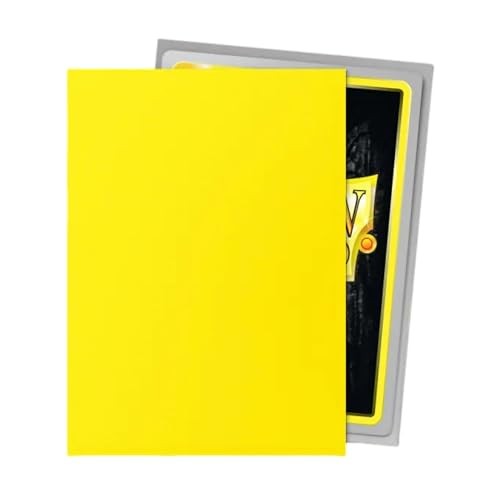 Dragon Shield: Matte - Dual Yellow & Silver (100)