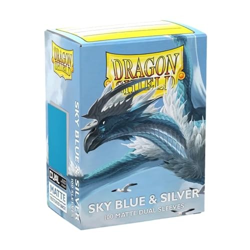 Dragon Shield | Matte Dual Standard Size Card Sleeves | 100ct - Smooth & Tough Premium TCG Sleeves - Compatible with Pokemon, One Piece, and Magic: th