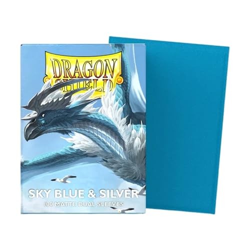 Dragon Shield | Matte Dual Standard Size Card Sleeves | 100ct - Smooth & Tough Premium TCG Sleeves - Compatible with Pokemon, One Piece, and Magic: th
