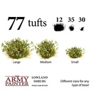 The Army Painter Battlefields  XP - Lowland Shrubs Terrain Model Kit - 77 Pcs  3 Sizes