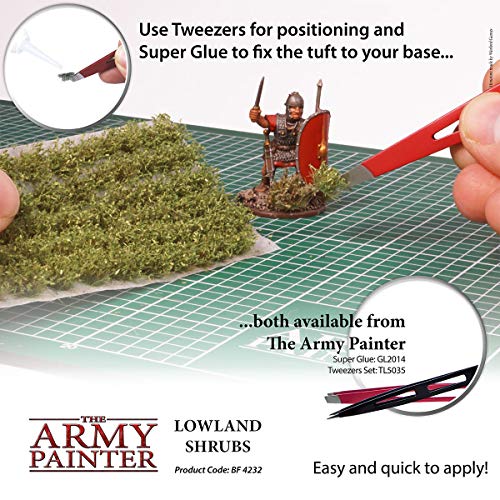 The Army Painter Battlefields  XP - Lowland Shrubs Terrain Model Kit - 77 Pcs  3 Sizes