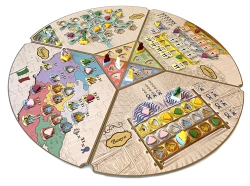 Formaggio Board Game (Standard Edition) - the Italian Cheesemaking Euro Strategy Game, Worker-Placement, Family Fun for Kids & Adults, Ages 14+, 1-4 P