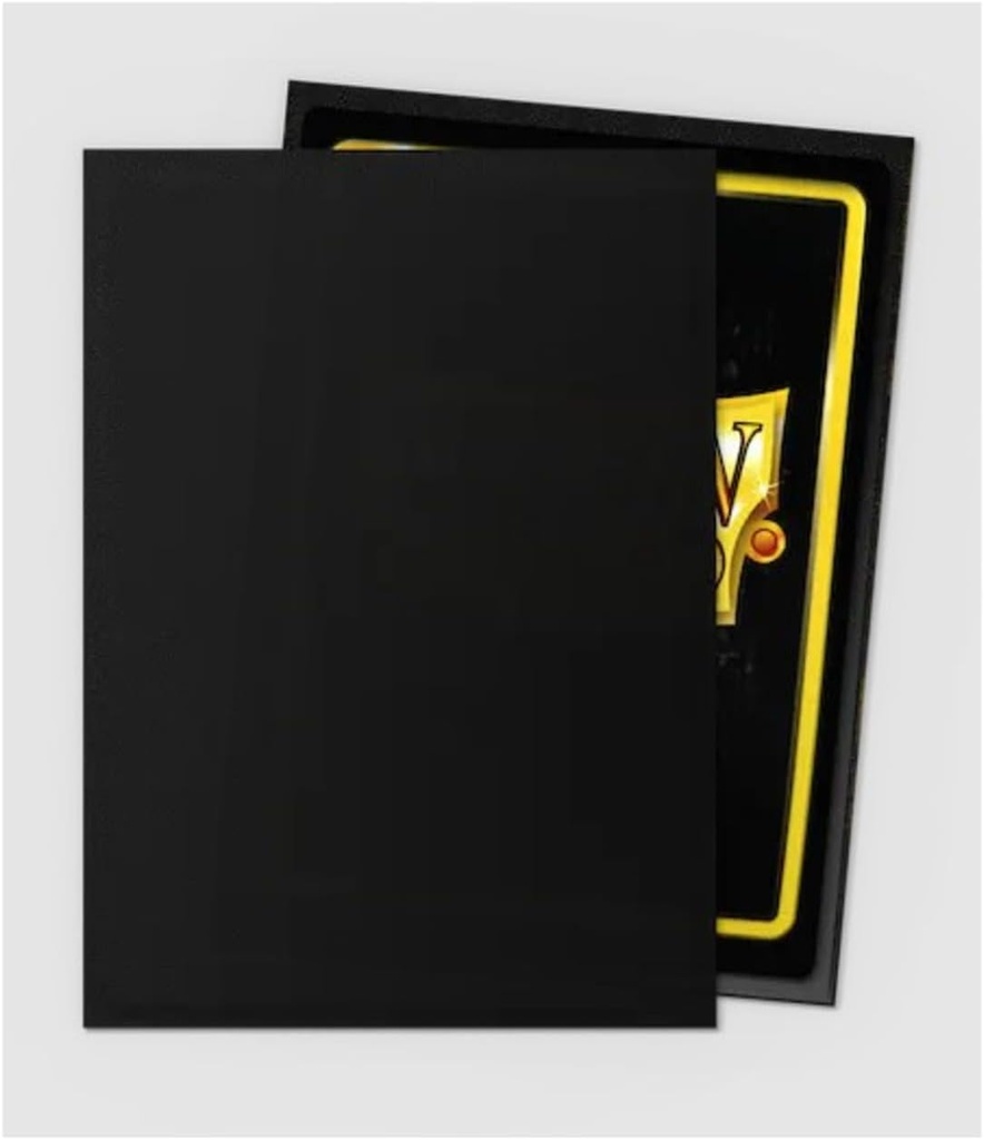 Dragon Shield Non-Glare Sleeves Black 100 Pack