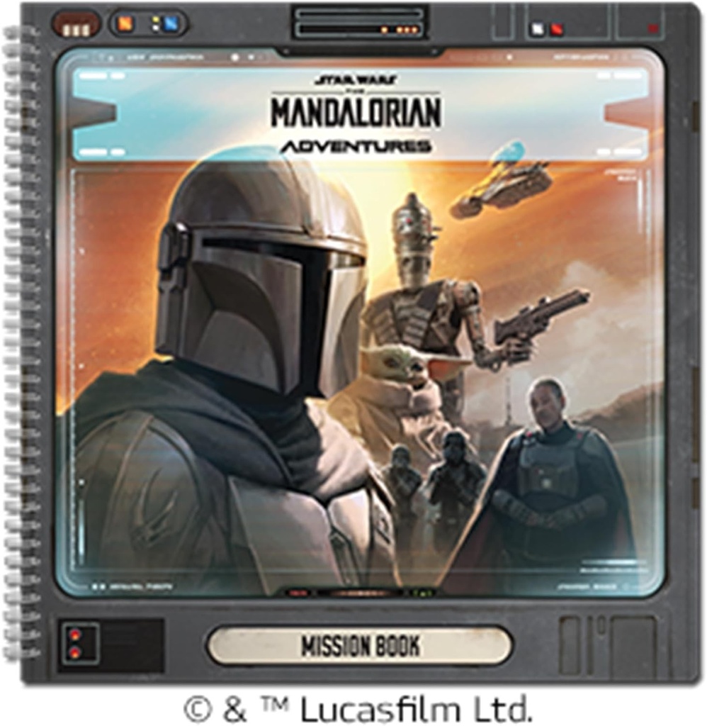 Star Wars: the Mandalorian Adventures Board Game | Cooperative Missions Inspired by Season 1!