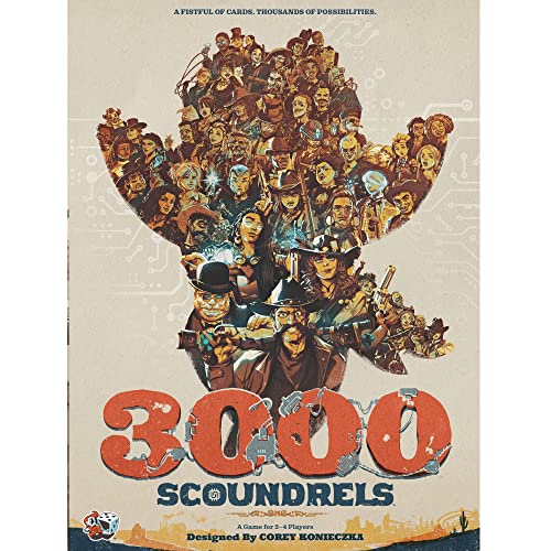 Unexpected Games 3 000 Scoundrels Board Game ASM UG03