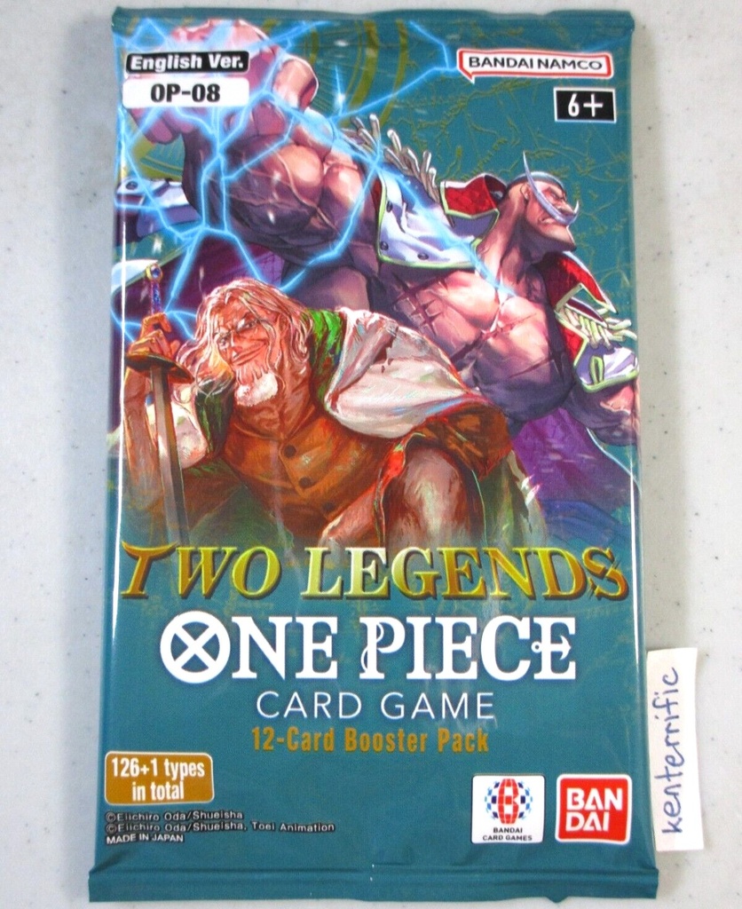 [OP-08B] One Piece Card Game: Two Legends (OP-08) - Single Booster Pack