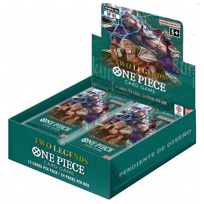 One Piece Card Game: Two Legends (OP-08)   Booster Dispay
