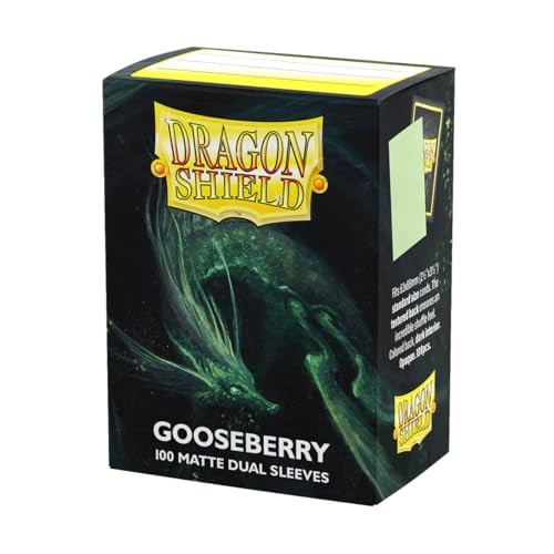 [AT-15066] Dragon Shield Matte Dual Standard Sleeves (100) - Gooseberry