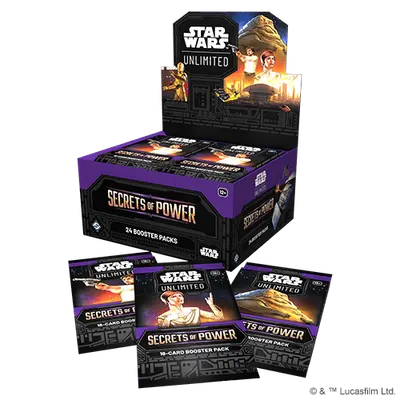 [SWH0602en] Star Wars: Unlimited -  Secrets of Power Booster Box