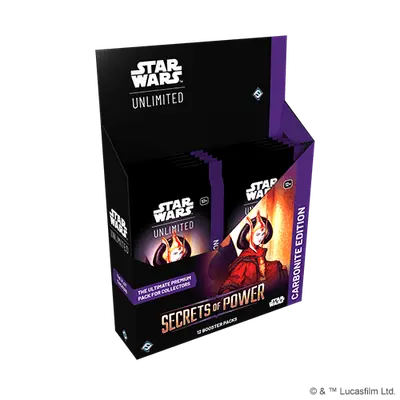 [SWH0606en] Star Wars: Unlimited -  Secrets of Power Carbonite Booster Box