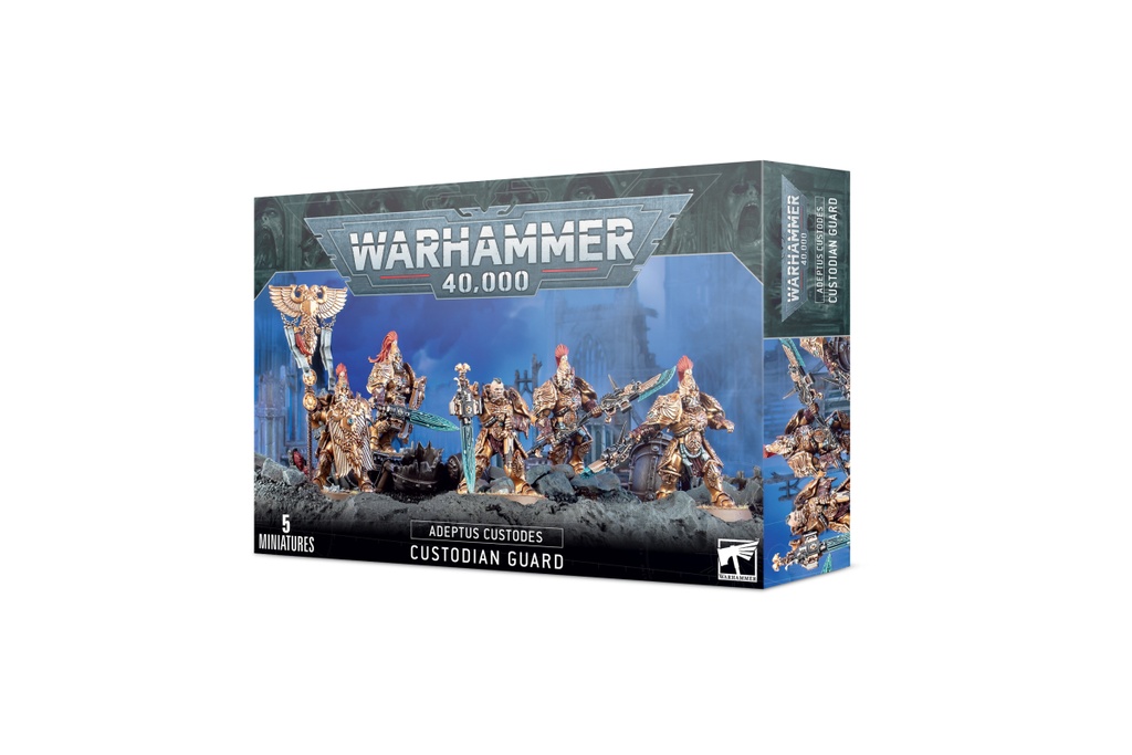 [01-07] Warhammer 40,000 - Adeptus Custodes Custodian Guard Squad