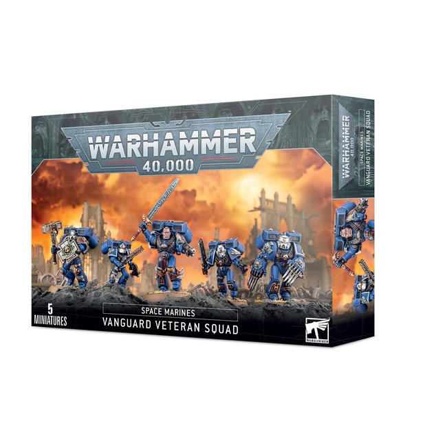 [48-18] Space Marines Vanguard Veteran Squad