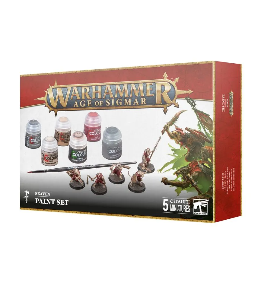 [60-09] Warhammer Age of Sigmar: Skaven Paint Set