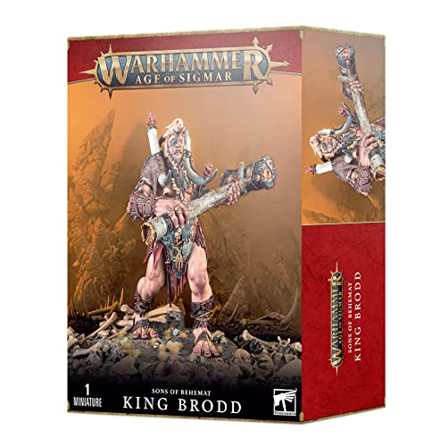 [93-10] Warhammer: Age of Sigmar - Sons of Behemat King Brodd/Mega-Gargant
