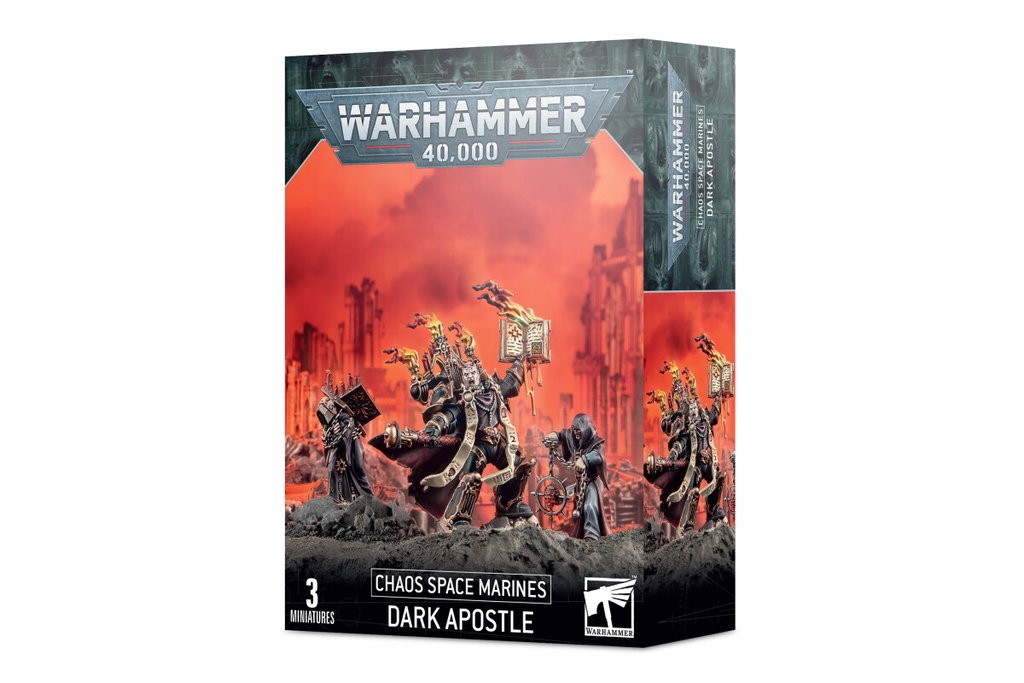 Chaos Space Marines Dark Apostle (with Dark Disciples)