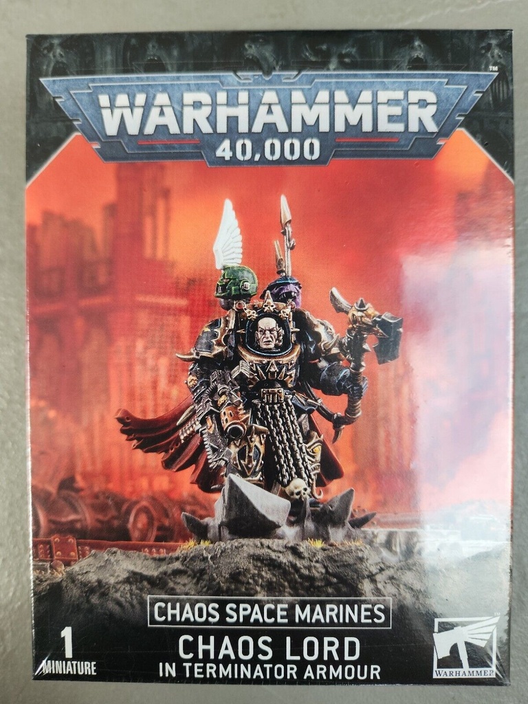 Chaos Space Marines - Chaos Lord in Terminator Armour