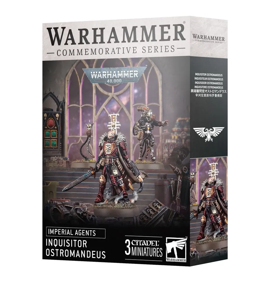 Inquisitor Ostromandeus - Imperial Agents - Warhammer 40k - Commemorative Series