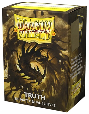 [AT-15060] Dragon Shield Sleeves - Standard size - Matte Dual - Truth (100 Sleeves)