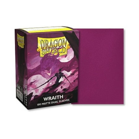 [AT-15056] Dragon Shield Standard size Matte Dual Sleeves - Wraith (100 Sleeves)