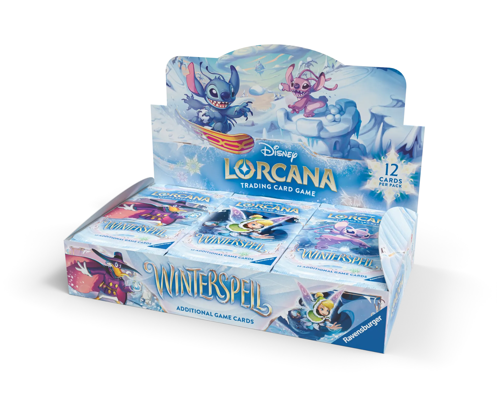Lorcana Whispers Winterspel Booster Display