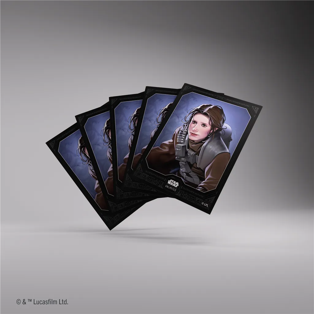 [GGS15125ML] Star Wars: Unlimited - Premium Art Sleeves - Leia Organa
