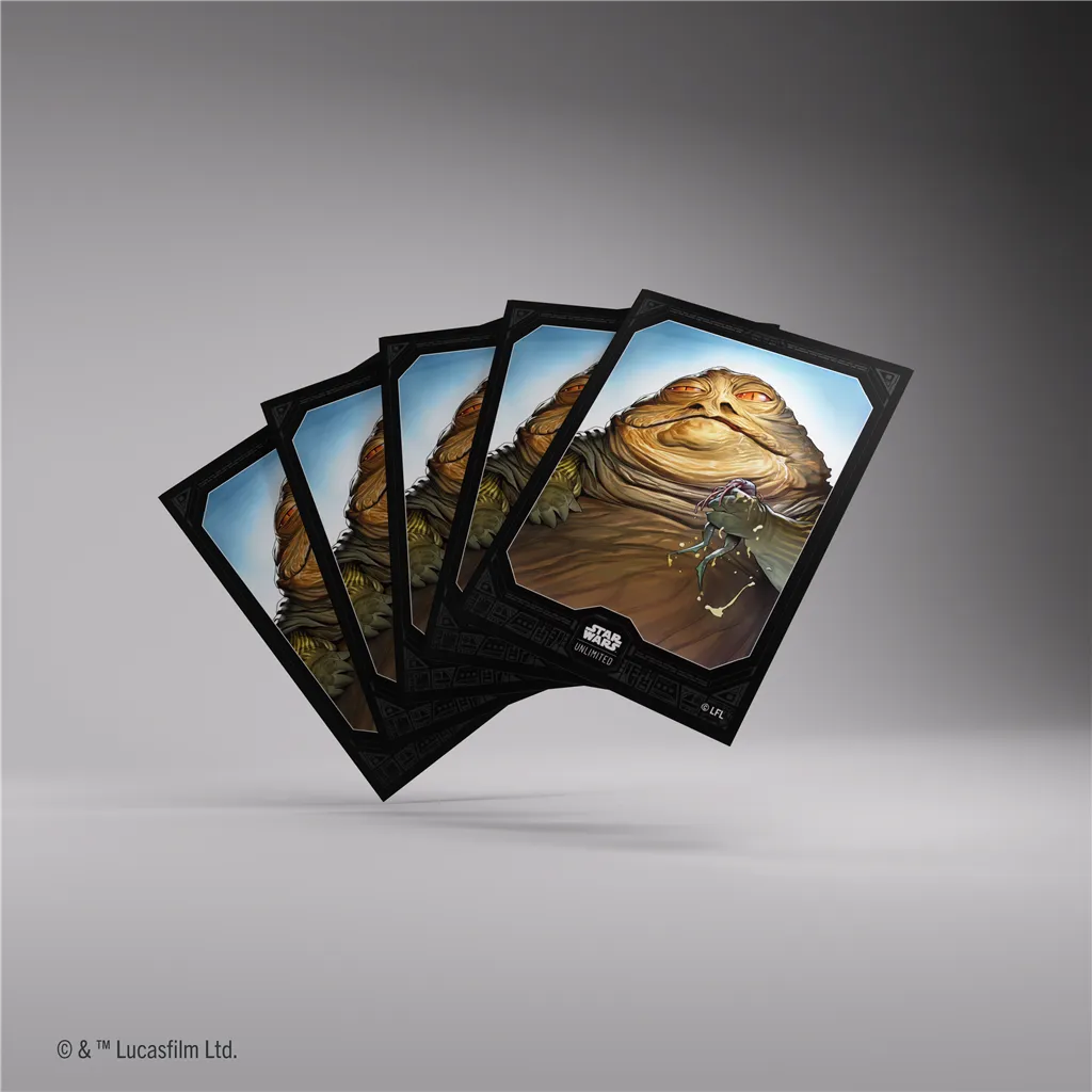 [GGS15126ML] Star Wars: Unlimited - Premium Art Sleeves - Jabba the Hutt