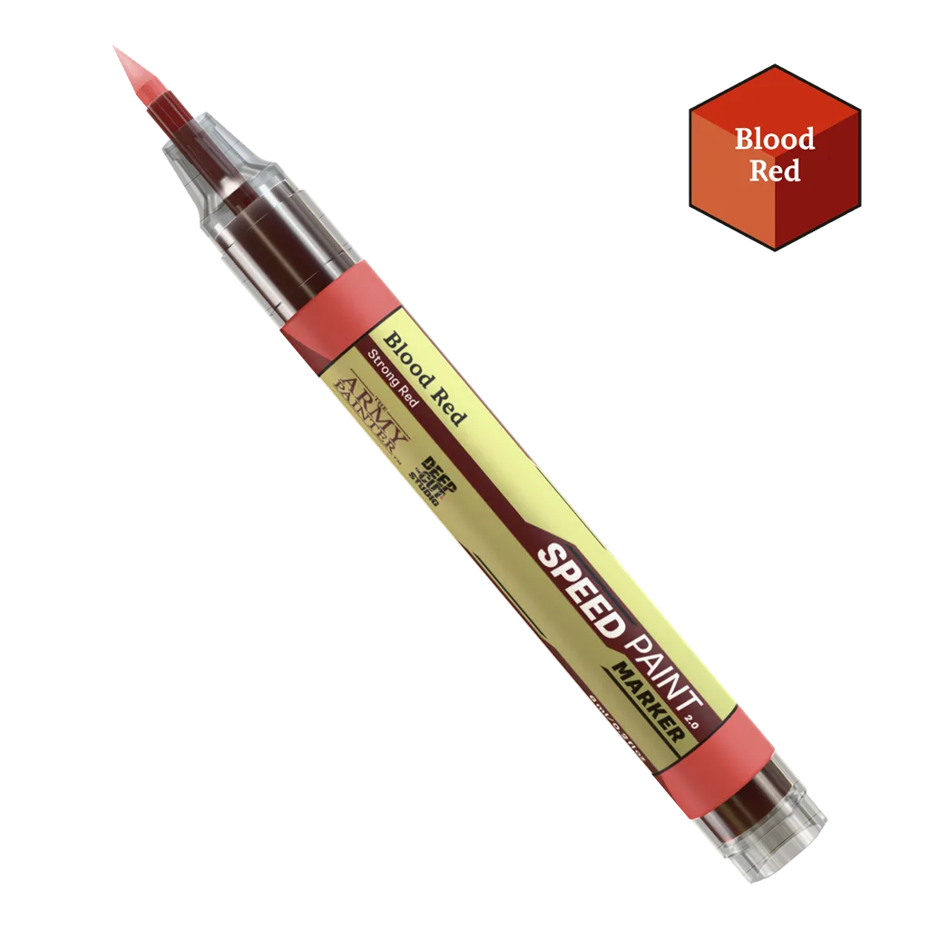 [SM1034P] Speedpaint Marker - Blood Red