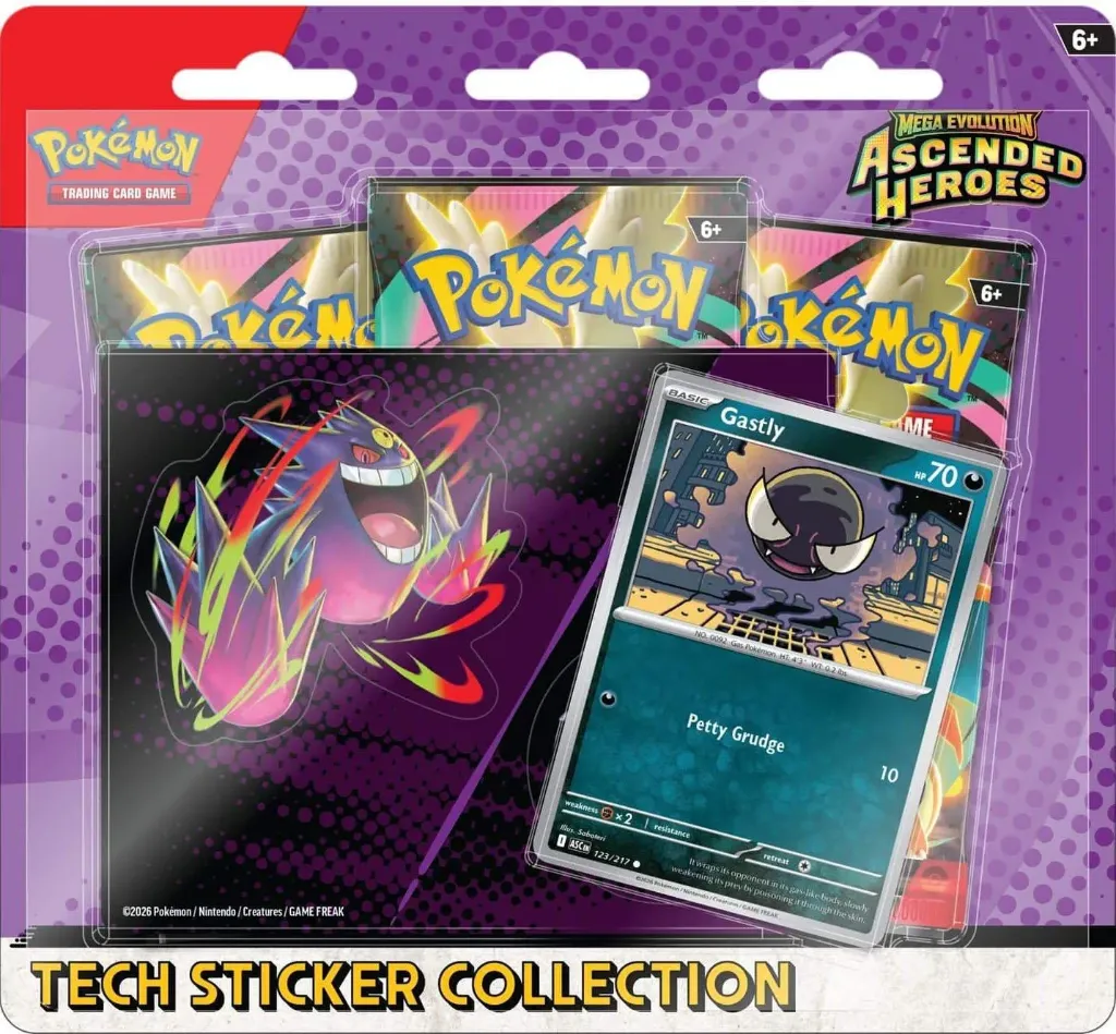 Pokemon ME 2.5 - Ascended Heroes - Tech Sticker Box