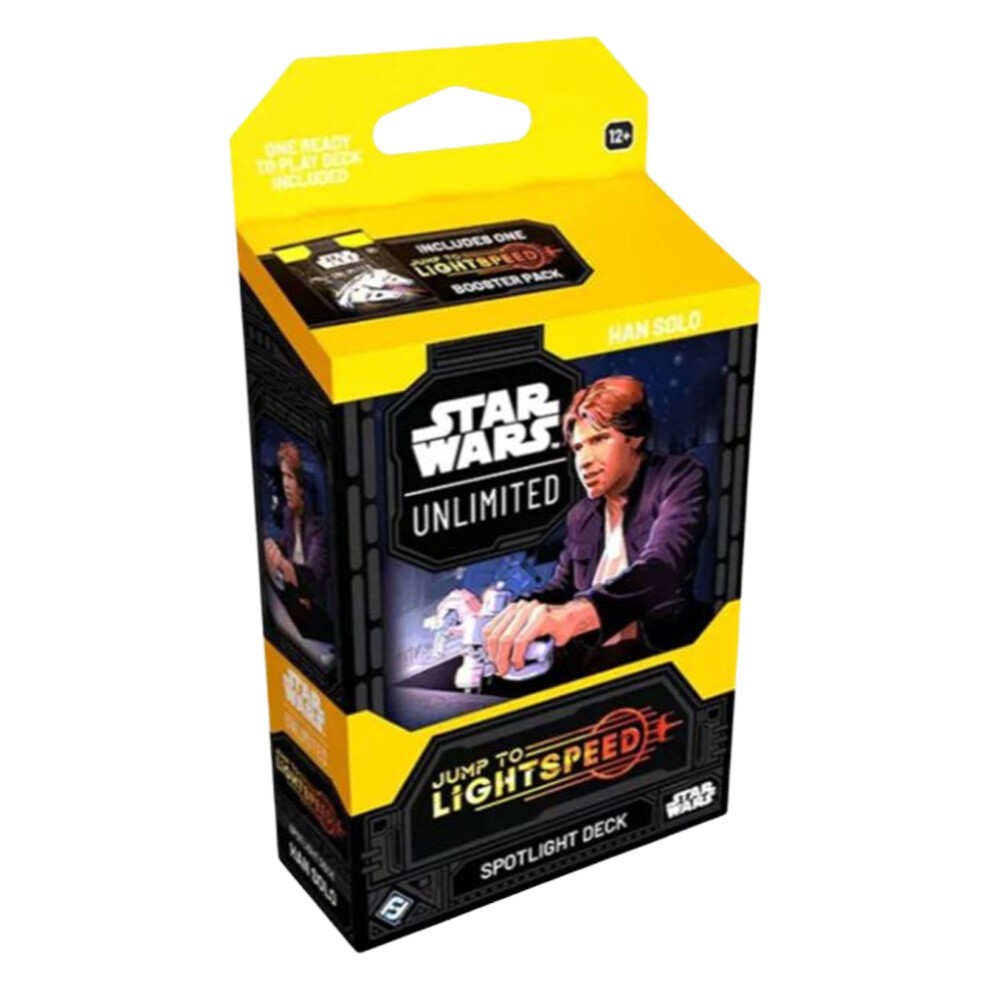 Star Wars: Unlimited Jump to Lightspeed Han Solo Spotlight Deck