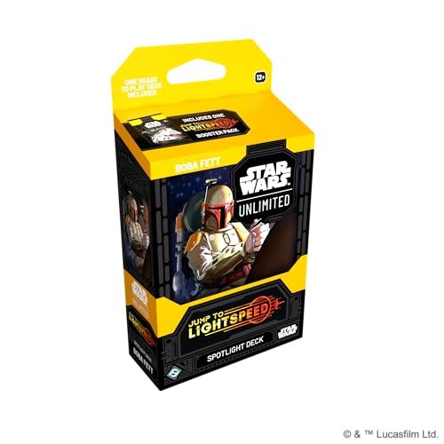 Star Wars: Unlimited Jump to Lightspeed Boba Fett Spotlight Deck
