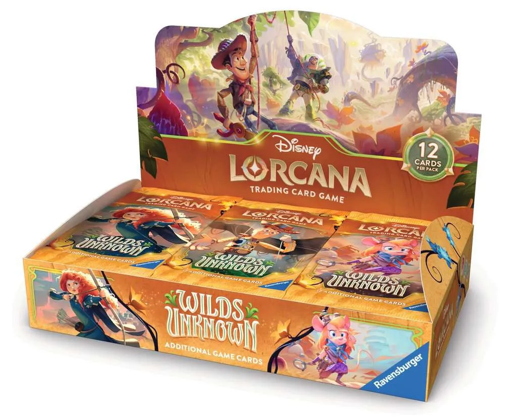 Lorcana Wilds Unknown Booster Display