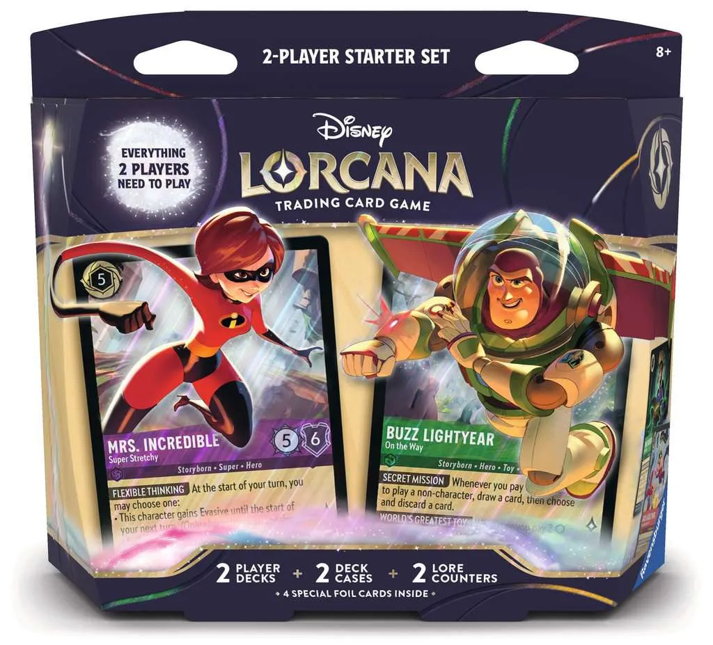 [PRE-ORDER] Lorcana Wilds Unknown 2-player Starter Set