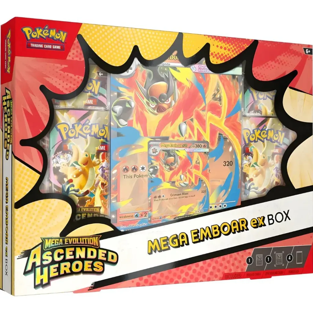 Pokémon ME2.5 Ascended Heroes ex Box - Mega Embroar
