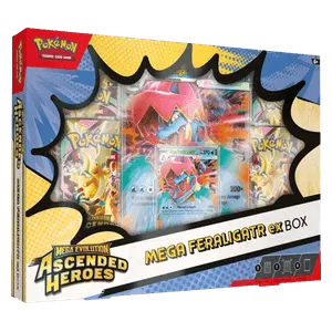 Pokémon ME2.5 Ascended Heroes ex Box - Mega Feraligatr