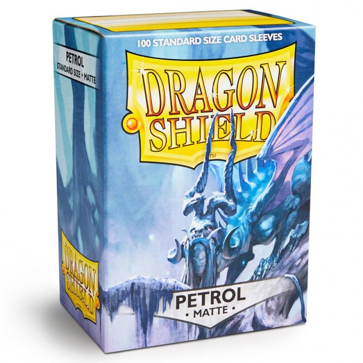 [AT-11020] Dragon Shield Standard Sleeves - Matte Petrol (100 Sleeves)